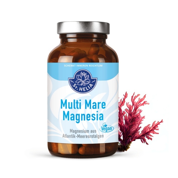 St. Helia Multi Mare Magnesia, 150 Kapseln, vegan